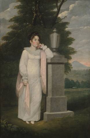 The Artists Wife ca. 1815 	by Cephas Thompson 1775-1856  	Metropolitan Museum of Art New York NY   1985.22